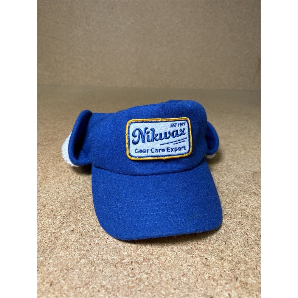 Nikwax Wool Hat Blue Ear Flap Gorpcore - Cap. Brist MFG
